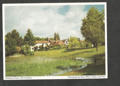 Postcard surrey old coulsden - surrey,