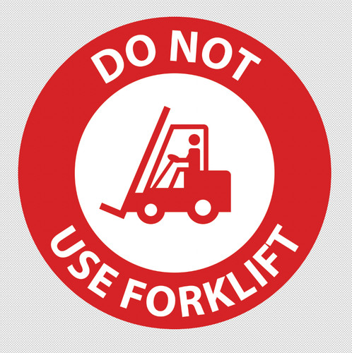Not use forklift - forklift, round