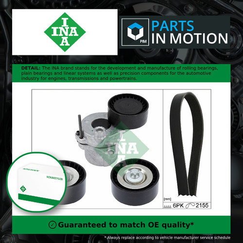 Drive belt kit 529047910 ina - belt,