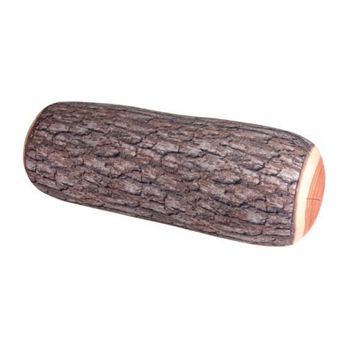 Kikkerland log pillow soft - log,