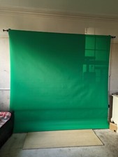 PROFESSIONAL STUDIO VINYL GREEN / PHOTOGRAPHY SCREEN!