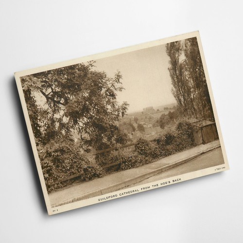 Print vintage surrey - a6,