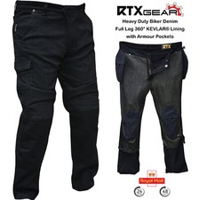 RTX Black Motorcycle Biker