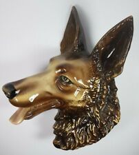 SPLENDID RETRO VINTAGE JEMA HOLLAND GERMAN SHEPARD ALSATION DOG WALL FIGURE 106