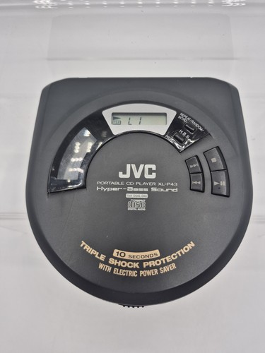 Jvc p43bk portable cd - xl-p43bk,