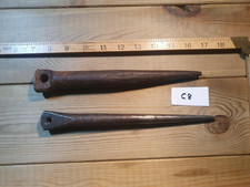 2 x Vintage Marlin Spikes Sail Making Rope Splicing Fids Seamanship Tools