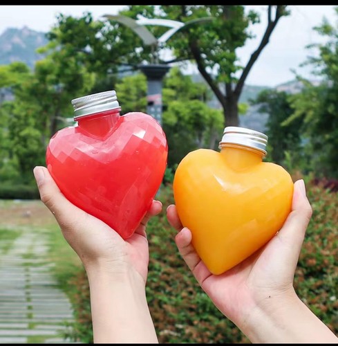 Heart shaped bottles - heart,