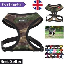 Adjustable camo dog harness - adjustable,