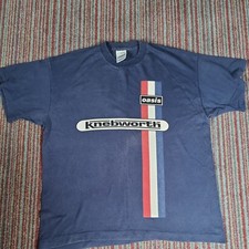 Original Vintage Oasis T-Shirt Knebworth 1996 XL Rare