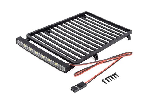 Flat roof rack led - w/, for