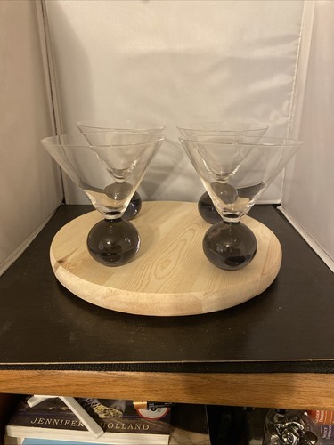 Set four martini art deco - set,
