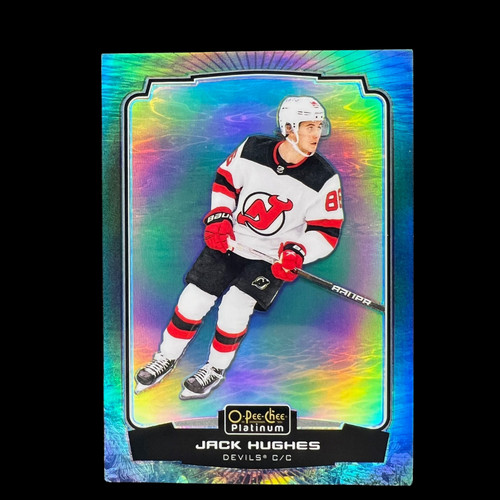 Jack hughes 2022 pee - hughes, o-pee-chee
