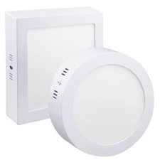 18W LED SURFACE MOUNT Ceiling Panel Light Cool White Round or Square Down Light 