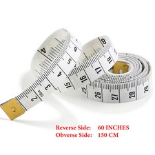 MEASURING TAPE MEASURE BODY WAIST WEIGHT HEIGHT DRESS FABRIC SEWING TAILOR RULER