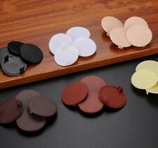 10x 35mm Hinge Hole Cap Cover Plastic Blank Bung Cabinet Door Kitchen UK Free