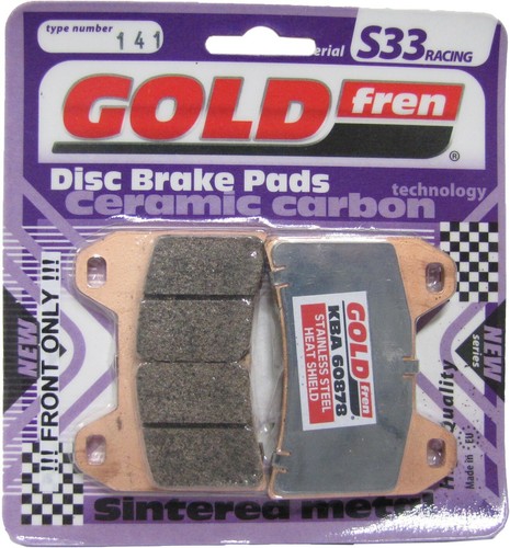 Goldfren s33 brake pads front - s33,