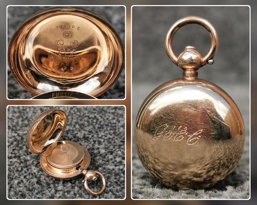 Dennison 9ct gold - a.l.d,