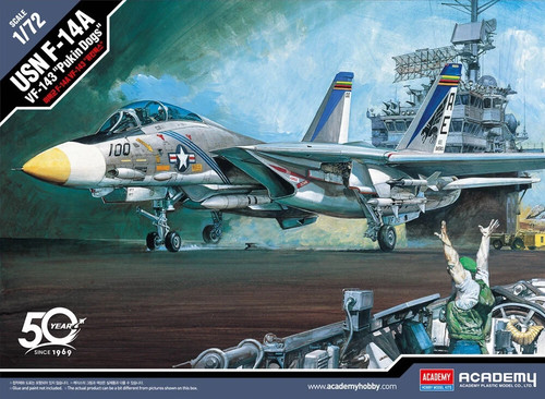 Academy 12563 usn f 14a - 1/72, f-14a