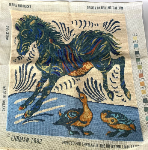 Vintage ehrman zebra - zebra, and