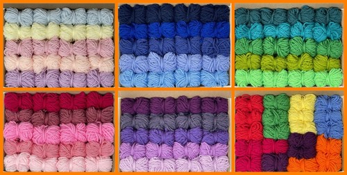 Mixed yarn wool - yarn, bundle