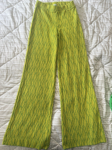 Zara green yellow - zara, geometric