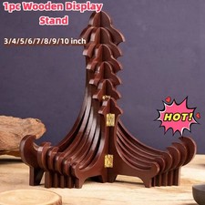 1pc Wooden Display Stand Plate