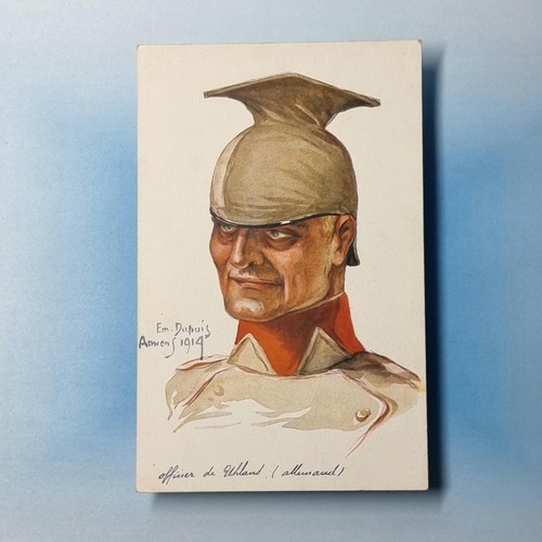 Ww1 military postcard - ww1,