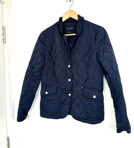 Massimo dutti navy quilted - massimo,