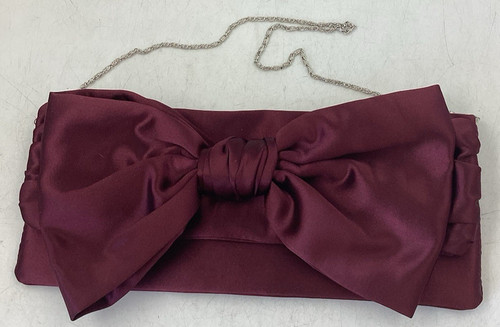 Roland cartier burgundy clutch - roland,