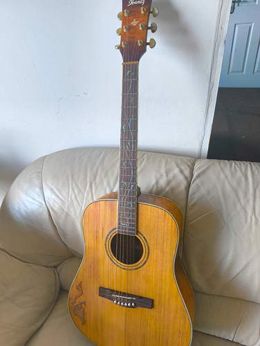 Ibanez artwood acoustic guitar - acoustic,