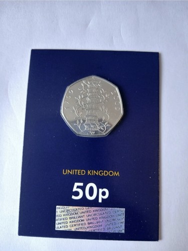 Kew gardens 50p coin 2019 - coin,