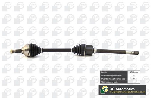 Bga ds9529r drive shaft - ds9529r,