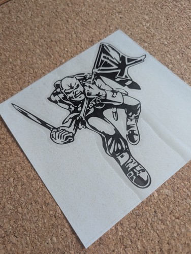 Iron maiden eddie trooper logo - maiden,