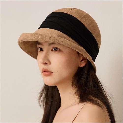 Women linen colorblock - women,