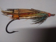 Vintage gut eyed salmon fly -