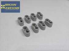 LEGO TECHNIC 6265089 40147 BEAM 1X2 W/CROSS AND HOLE X8 GREY NEW GENUINE