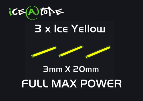 Ice tope - x, yellow