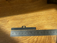 8.5cm Grey Vertical Blind Single Hole Top Material Hanger Packet Of Approx. 150