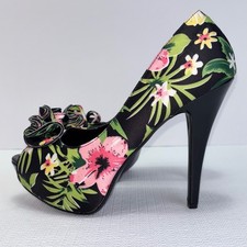 Floral Heels Pin Up Couture