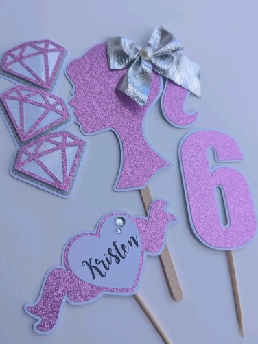 Barbie cake topper - barbie,