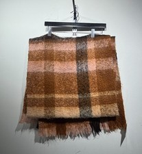 TED BAKER Womens Brown Checked