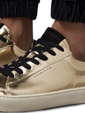 Shoes  AllSaints Women's Shana Metallica Gold Size UK 4/EU 37/US 7
