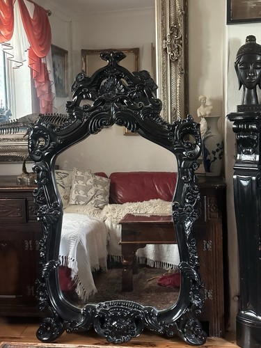 Black ormolu highlife mirror - ormolu,