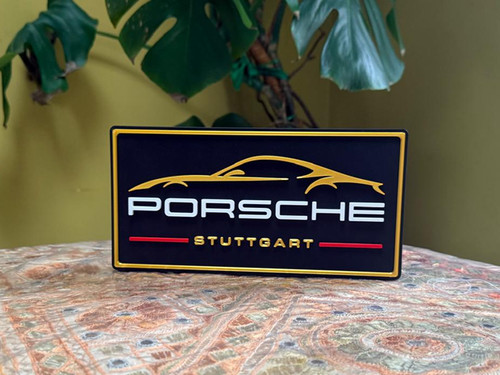 Porsche stuttgart printed - porsche,