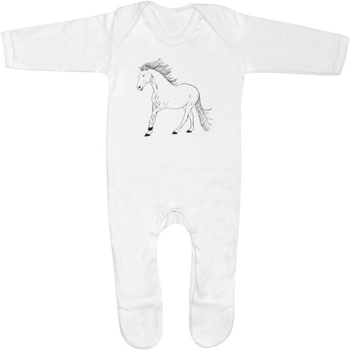Trotting horse baby - horse',