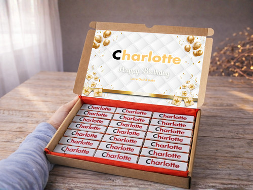Personalised kinder chocolate - kinder,