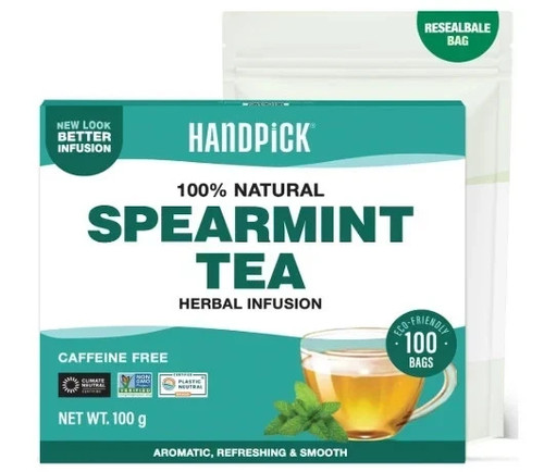 Handpick spearmint tea bags - spearmint,