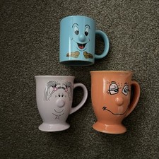 Funny Face Mugs Smiley Face