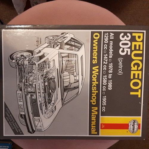 Haynes manual peugeot 305 - peugeot,