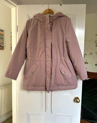 Bonmarché dusty pink hooded - dusty,